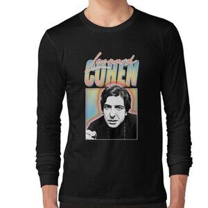 Leonard Cohen Retro Music Graphic Fan Sweatshirt